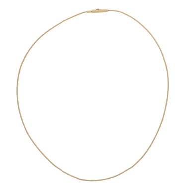 NIESSING Halsreif Schnur aus 750 Gelbgold 42 cm