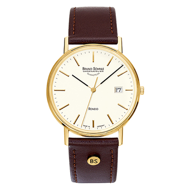 BRUNO SHNLE Rondo vergoldete Damenuhr Ref. 17-33106-241