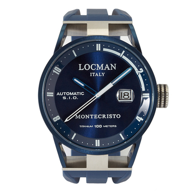 Locman Italy Montecrist Classic Automatik PVD blau Ref. 051