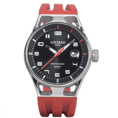 Locman Italy Montecristo Automatik rot 41mm Ref. 0541