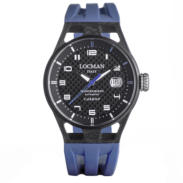 Locman Italy Montecrist Carbon blau Automatik Ref. 0544