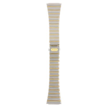 RADO bicolor Uhrenarmband mit Doppelfaltschliee aus Edelstahl / teilvergoldet 16 / 24 mm