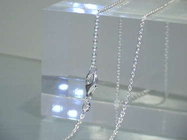 Rundanker - Kette 925 Silber 45 cm