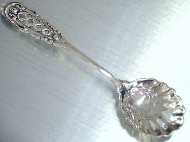 Zuckerlffel aus 800 Silber