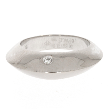 PIAGET Ring mit Brillant ca. 0,03 ct. aus 750 Weißgold # 51