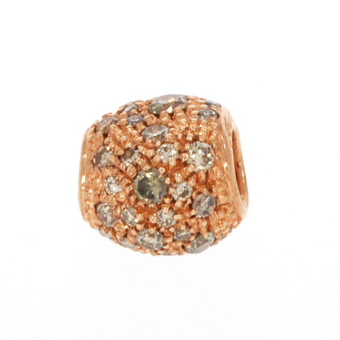 DoDo Pepita mit braunen Brillanten 0,39 ct. aus 375 Rosegold