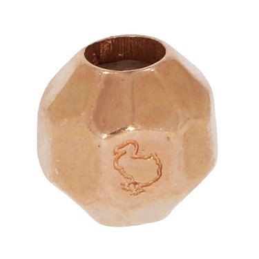 DoDo Komponente Stopper Steinchen Everyday fr Armbnder aus 375 Rosegold