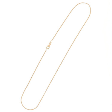 Luxxos Erbskette 1,5 mm aus 750 Gelbgold 45 cm