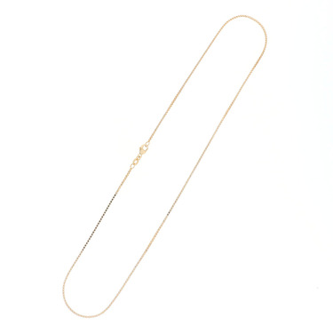 Luxxos Venezianerkette 1,2 mm aus 750 Gelbgold 45 cm