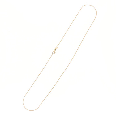 Luxxos Ankerkette 1,1 mm aus 750 Gelbgold 42 cm