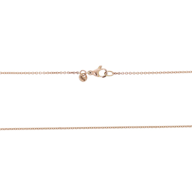 LUXORA Rundankerkette aus 750 Rosegold 39,5 cm