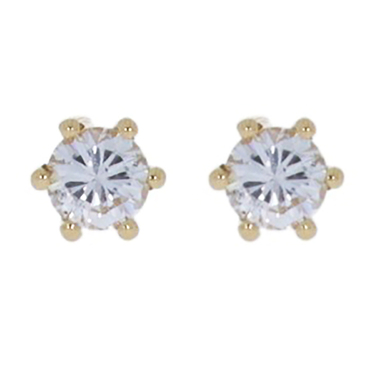 LUXORA Ohrstecker mit 2 Brillanten 0,52 ct. aus 750 Gelbgold