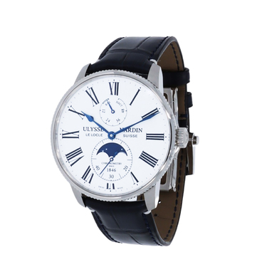 ULYSSE NARDIN Herrenuhr Automatik Marine Torpilleur Mondphase Limited Edition