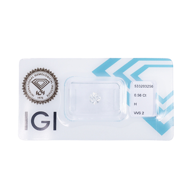Brillant lose 0,56 ct. mit IGI Expertise