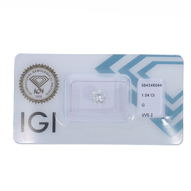 Brillant lose 1,04 ct. mit IGI Expertise