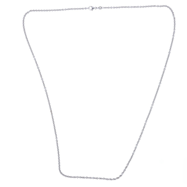 Rundankerkette aus 585 Weigold 60 cm