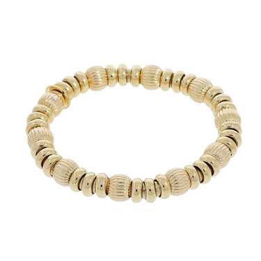Armband aus 750 Gelbgold 19 cm