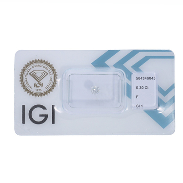 Brillant lose 0,30 ct. mit IGI Expertise