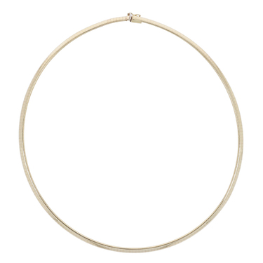 Halsreif aus 585 Gelbgold 42 cm