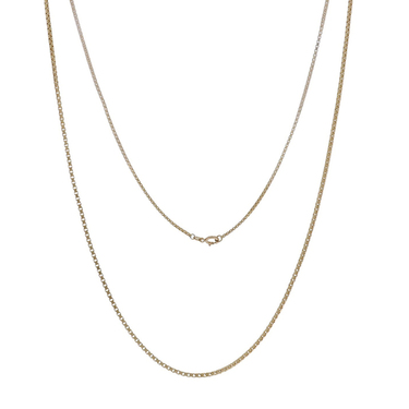 Venezianerkette 1,6 mm aus 750 Gelbgold 82 cm