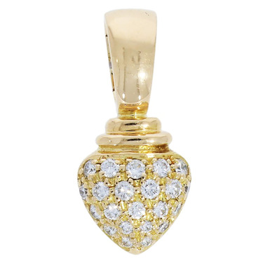 CHOPARD Clipanhnger mit 22 Brillanten ca. 0,34 ct. aus 750 Gelbgold mit Zertifikat