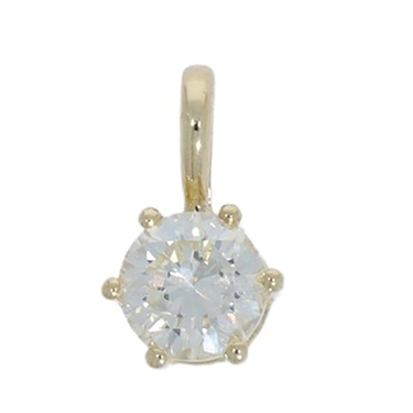 LUXORA Anhnger mit Brillant 0,45 ct. aus 585 Gelbgold