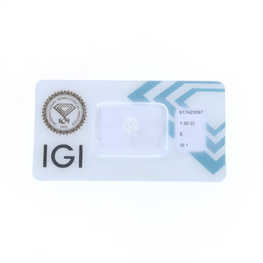 Brillant lose 1,00 ct. mit IGI Expertise