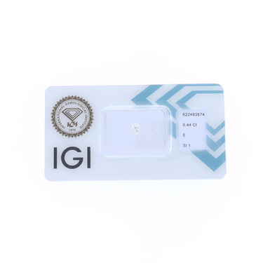 Brillant lose 0,44 ct. mit IGI Expertise