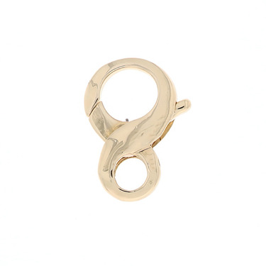 Schmuckkarabiner aus 585 Gelbgold