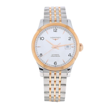 Longines Damenuhr bicolor Record Automatik L2.321.5.76.7