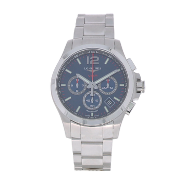 Longines Herrenuhr Conquest V.H.P. Chronograph Quarz L3.717.4.96.6