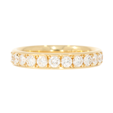 LUXORA Memoryring mit 23 Brillanten 1,71 ct. aus 750 Gelbgold # 58