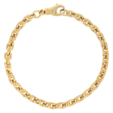 Ankerarmband 6 mm aus 750 Gelbgold 23 cm