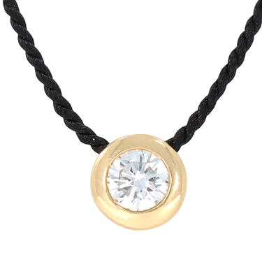 LUXORA Anhnger mit Brillant 0,23 ct. aus 750 Gelbgold