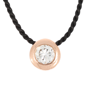 LUXORA Anhnger mit Brillant 0,23 ct. aus 750 Rosegold