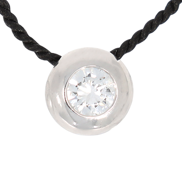 LUXORA Anhnger mit Brillant 0,20 ct. aus 750 Weigold
