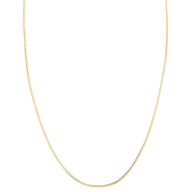 Venezianerkette 1,5 mm aus 750 Gelbgold 70 cm