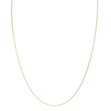 Schlangenkette 1,2 mm aus 585 Gelbgold 47 cm