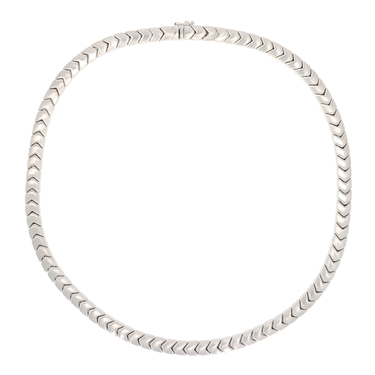 Collier aus 750 Weigold 40,5 cm