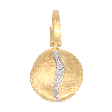 Marco Bicego Charm Jaipur Anhnger mit 8 Brillanten ca. 0,06 ct. aus 750 Gelbgold