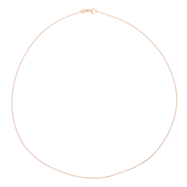 Ankerkette aus 750 Rotgold 45 cm mit Zertifikat