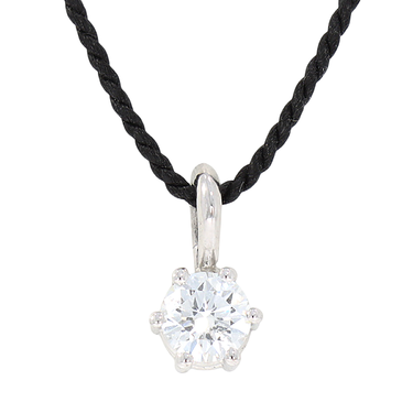LUXORA Anhnger mit Brillant 0,27 ct. aus 750 Weigold