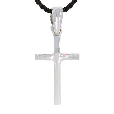 Anhnger Motiv Kreuz aus 585 Weigold