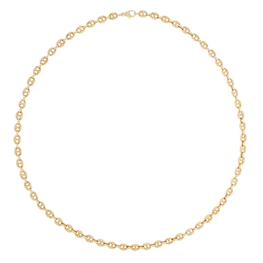 Marinakette 5,7 mm aus 585 Gelbgold 56 cm