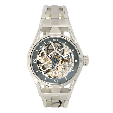 Locman Italy Montecristo Skeleton Herrenuhr Automatik Titan / Stahl 0538A20S-00ANSKB0