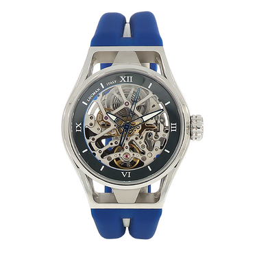 Locman Italy Montecristo Skeleton Herrenuhr Automatik Titan / Stahl 0538A20S-00ANSKSIB