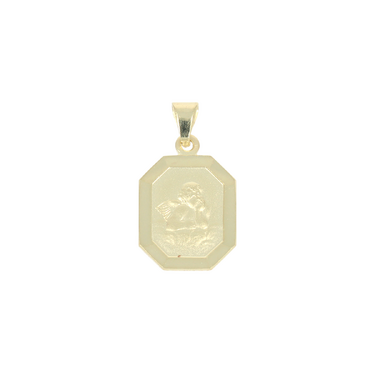 Anhänger Motiv Schutzengel aus 585 Gelbgold