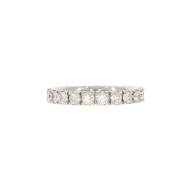 Memoryring mit 21 Brillanten ca. 1,47 ct. aus 750 Weißgold # 52