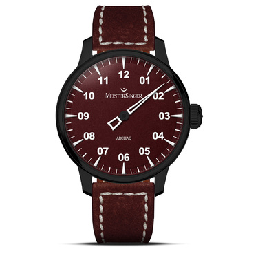 MeisterSinger Archao DLC Herrenuhr Automatik rot - AR911BL