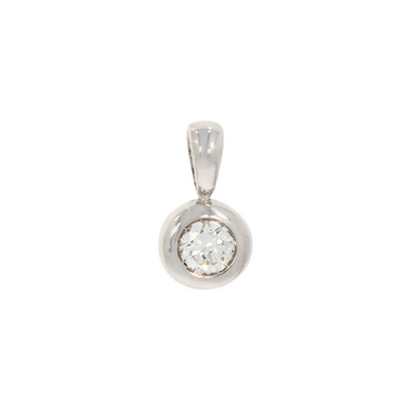 LUXORA Anhänger mit Brillant 0,35 ct. aus 585 Weißgold